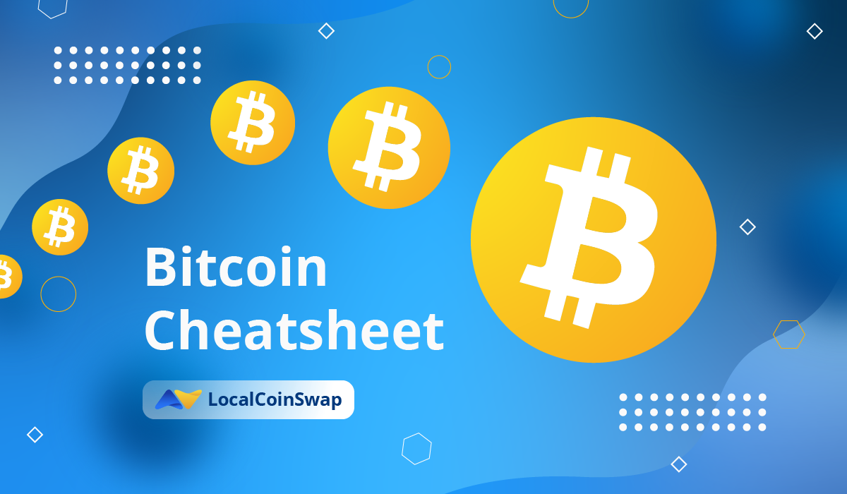 Bitcoin Cheatsheet