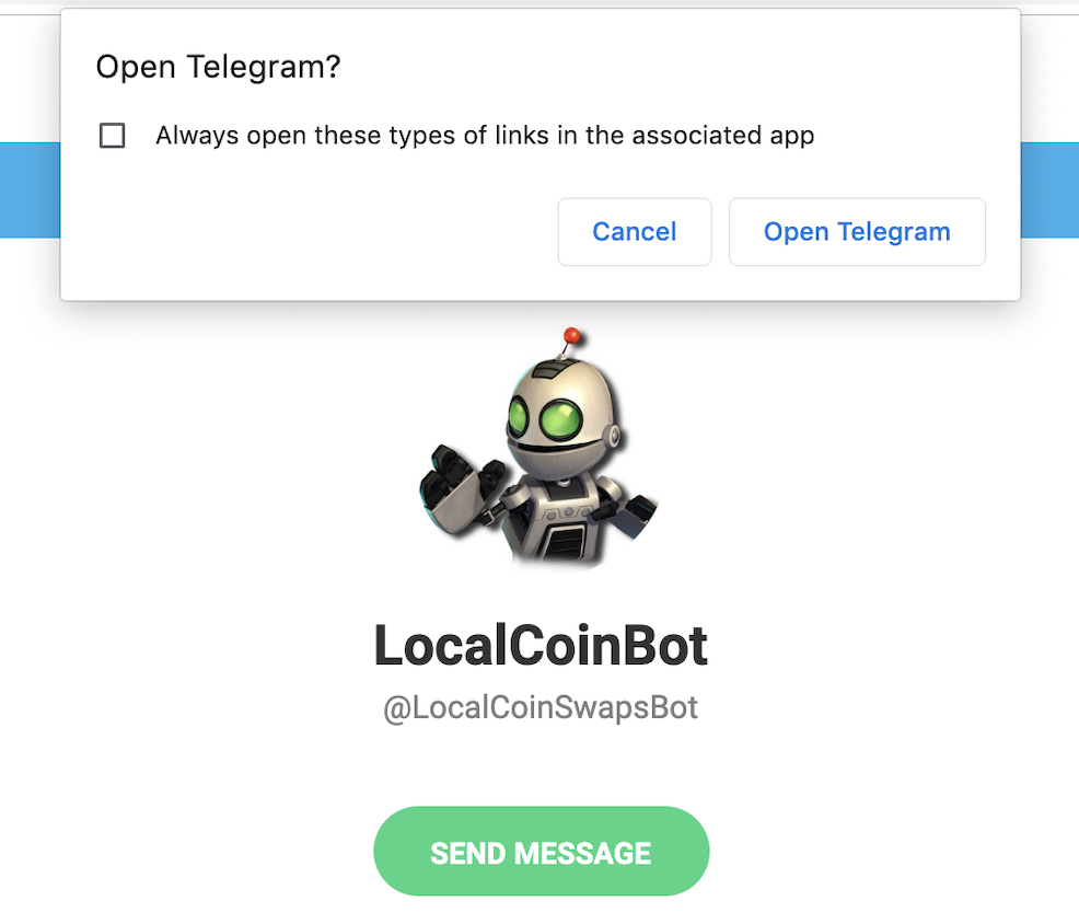 setting up telegram notifications