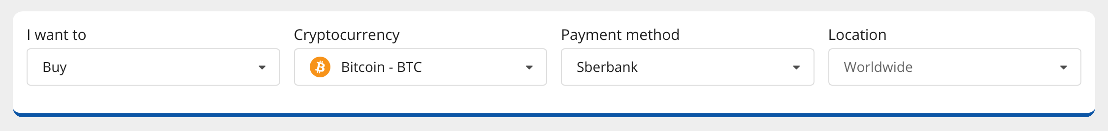 buy bitcoin with Sberbank worldwide