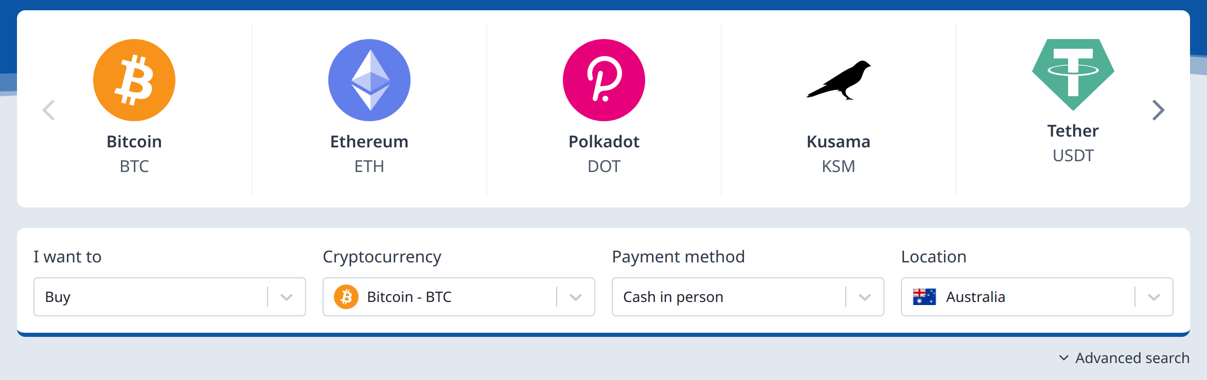 buying bitcoin in person with cash