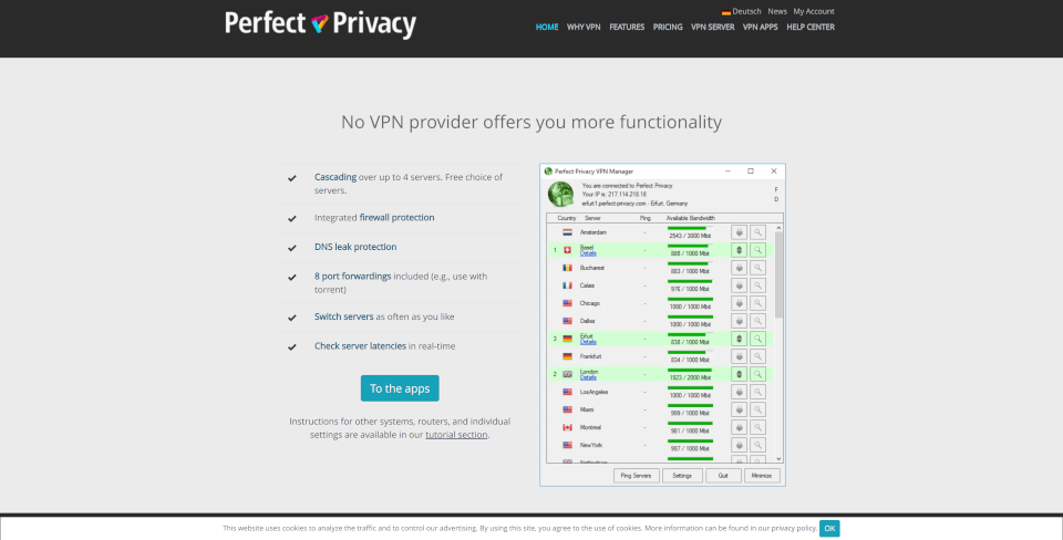 Perfect Privacy VPN