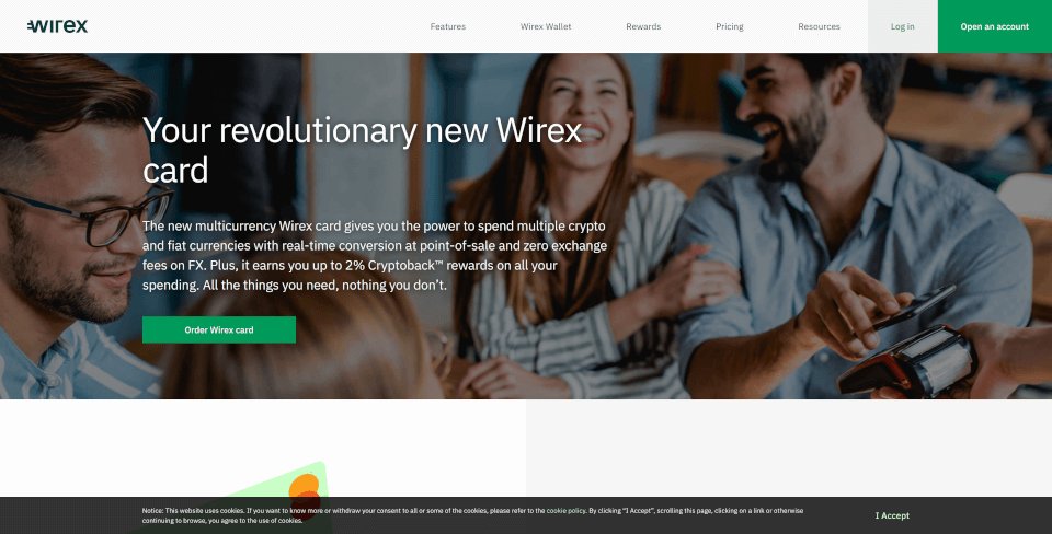 Wirex crypto debit card