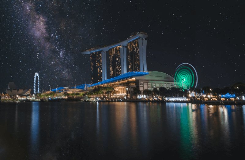Part of the city in Singapore where Bitcoin is Legal